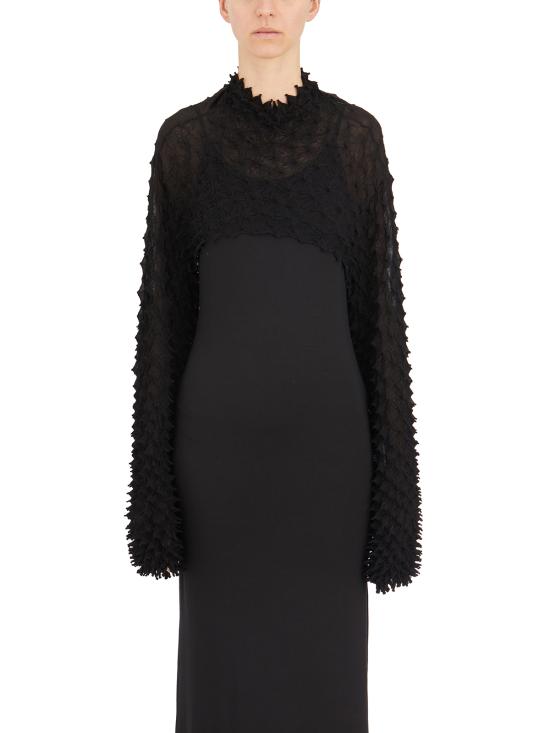 25SS BUNZABURO 롱 원피스 HAP702100BK Black