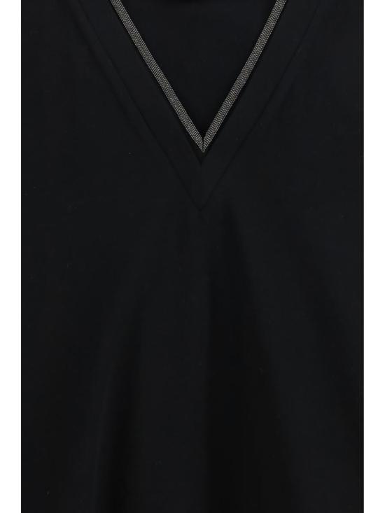 26SS 브루넬로 쿠치넬리 반팔 티셔츠 M0T18BD222 C101 Black - BRUNELLO CUCINELLI