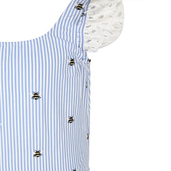 25FW [키즈] 세인트바쓰 원피스 수영복 TILD0002 00325F LIGHT BLUE - MC2 SAINT BARTH