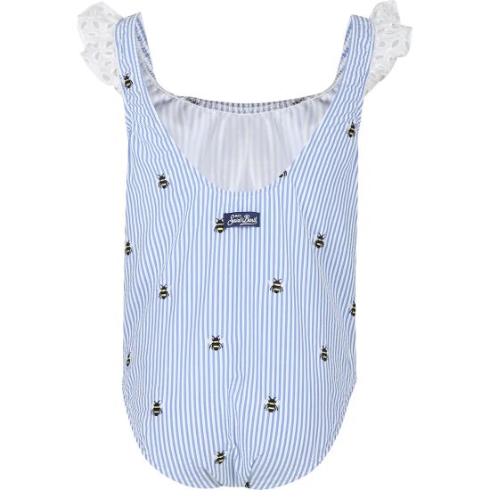 25FW [키즈] 세인트바쓰 원피스 수영복 TILD0002 00325F LIGHT BLUE - MC2 SAINT BARTH