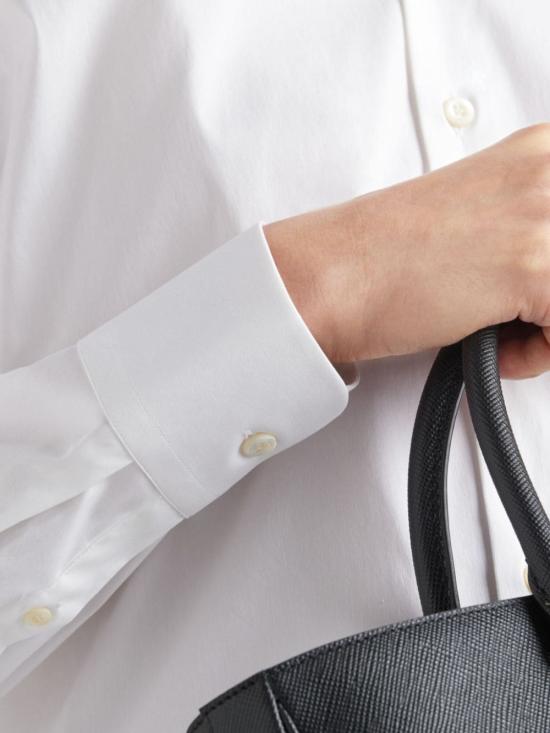 25SS 프라다 셔츠 UCM608SOOO10HT F0009 BIANCO - PRADA