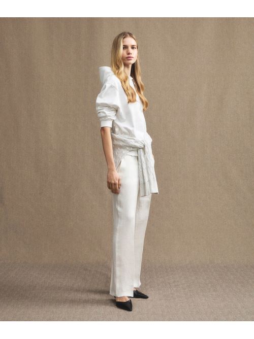  페트레이 스트레이트 팬츠 PED5098 99010143 726 White - PEUTEREY