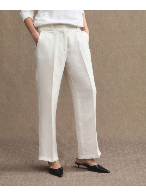  페트레이 스트레이트 팬츠 PED5098 99010143 726 White - PEUTEREY