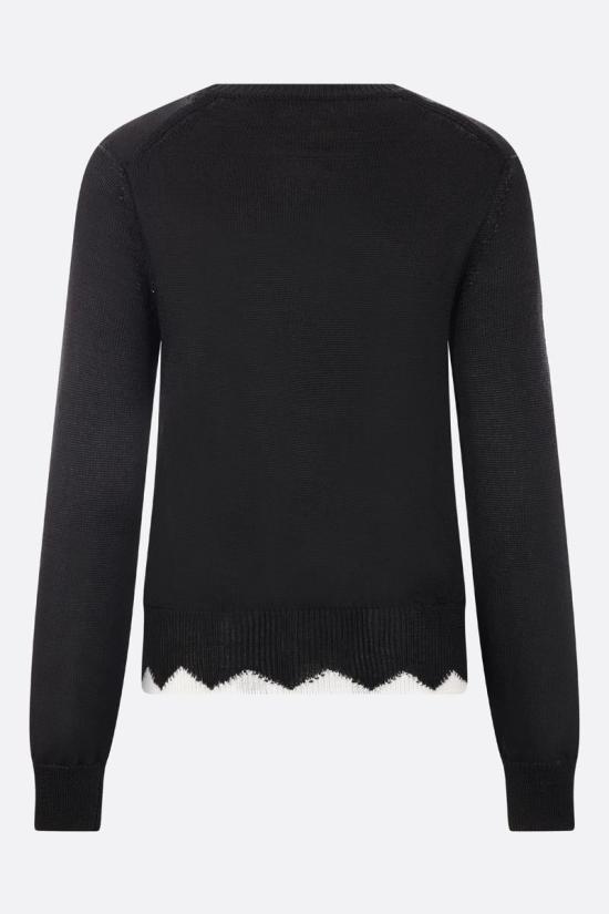  꼼데가르송 스웨터 RMN509S241BLACK Black - COMME DES GARCONS