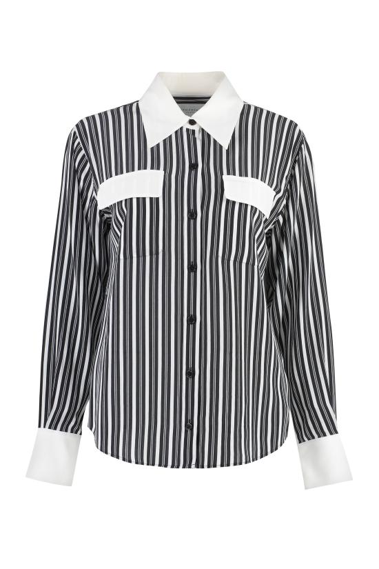  이큅먼트 폴로 티셔츠 T0010A09293 TRUEBLACKNATUREWHITE black