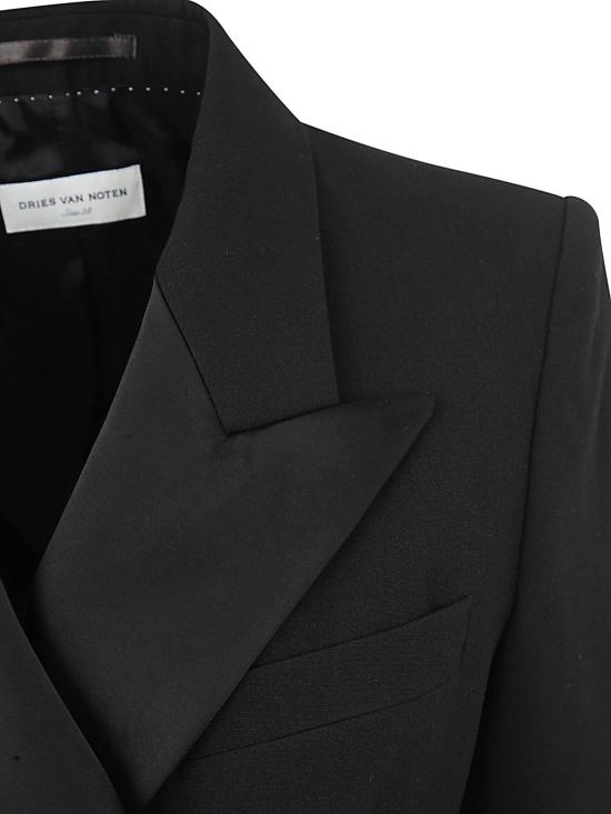  드리스 반 노튼 수트 자켓 231 010417 6060 900 BLACK - DRIES VAN NOTEN