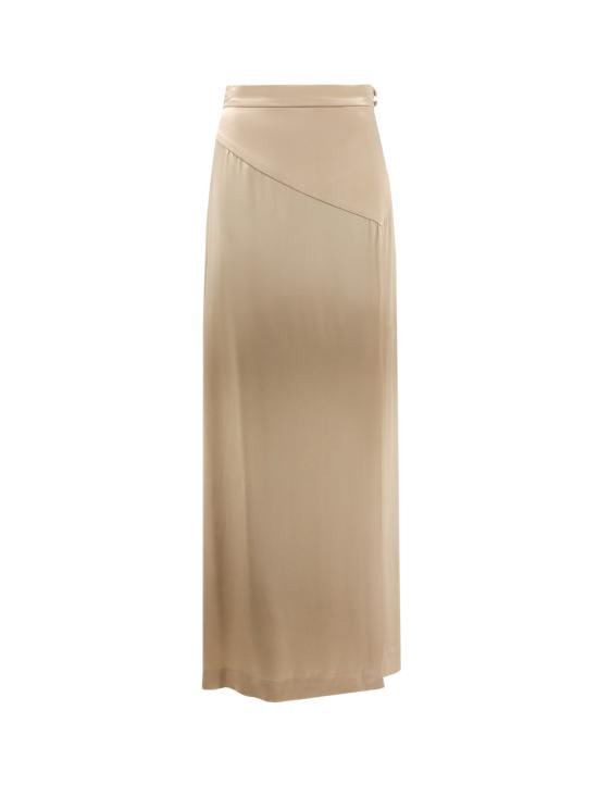  더 니나 스튜디오 롱 스커트 PEITHO SKIRT TAUPE Grey