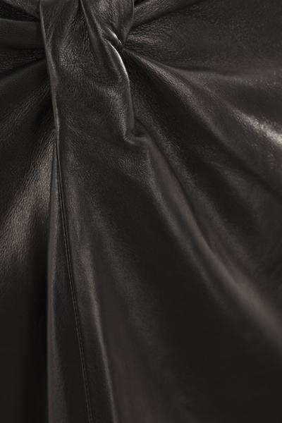  생로랑 미디 스커트 776771YCOJ21000 Black - SAINT LAURENT