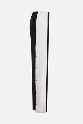  지방시 스트레이트 팬츠 BW510730YE004 BLACK WHITE - GIVENCHY