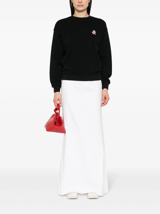  메종키츠네 긴팔 티셔츠 MW00309KM0307 BLACK - MAISON KITSUNE