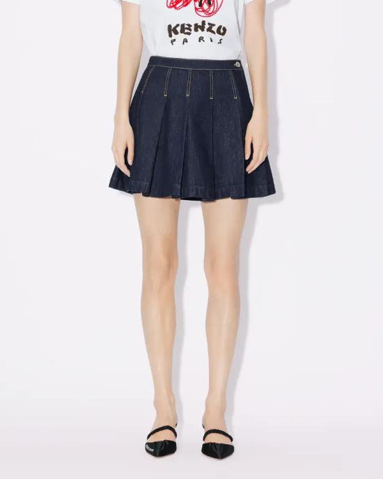  겐조 숏 스커트 FE52DJ2796B1 DM - KENZO