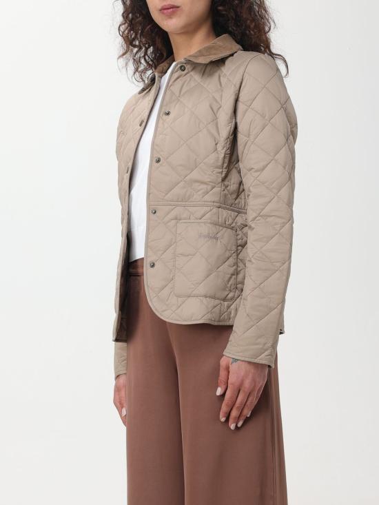 25FW 바버 DEVERON 데브론 퀼티드 자켓 LQU1012 BE34 Beige - BARBOUR