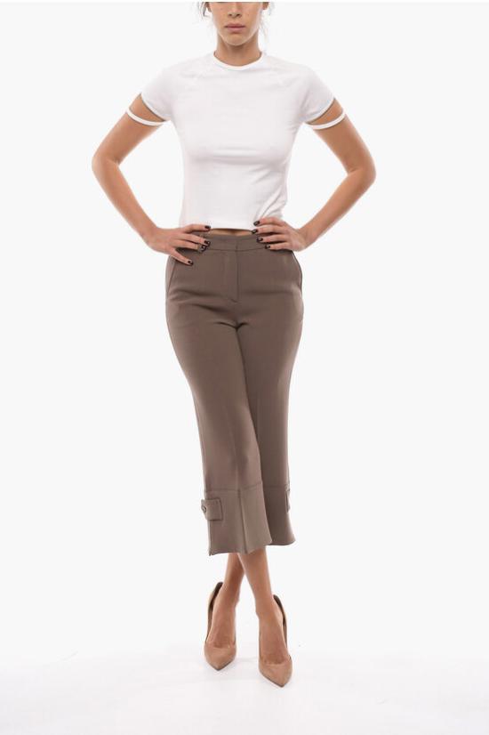  알베르토비아니 크롭 팬츠 CC881AC003021 Beige - ALBERTO BIANI