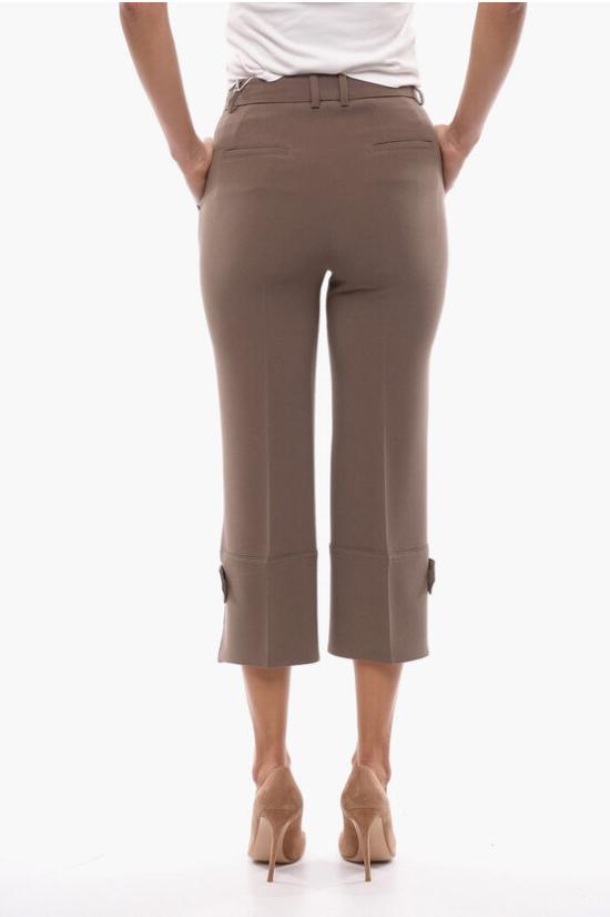  알베르토비아니 크롭 팬츠 CC881AC003021 Beige - ALBERTO BIANI