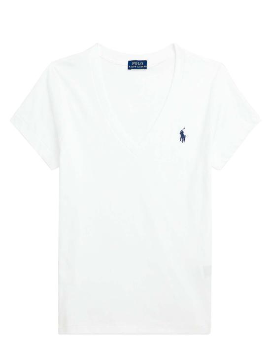  폴로 랄프로렌 반팔 티셔츠 211902403 001 White Bianco