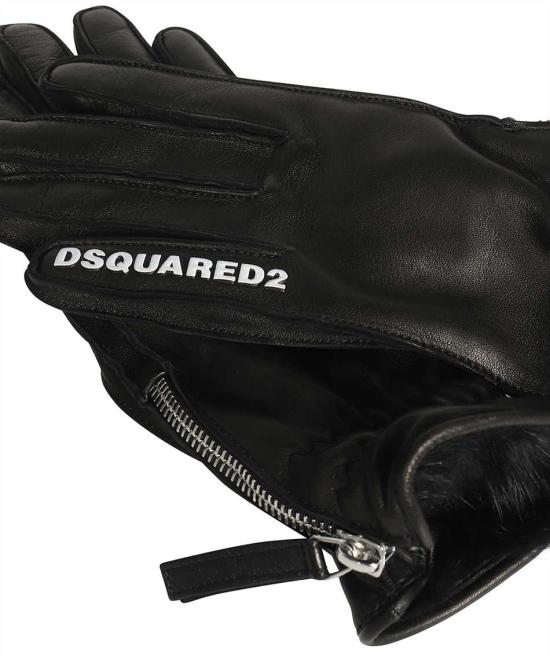  디스퀘어드2 장갑 GLW002218903497 2124 black - DSQUARED2