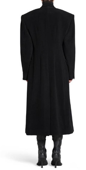 24FW 발렌시아가 코트 772972 TOU021000 Black - BALENCIAGA