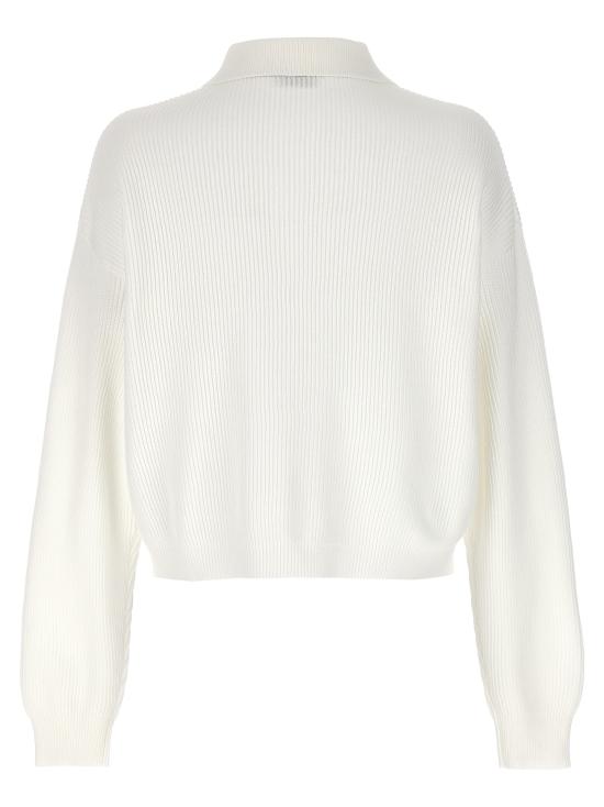 25FW 브루넬로 쿠치넬리 폴로 티셔츠 M19194705C159 White - BRUNELLO CUCINELLI