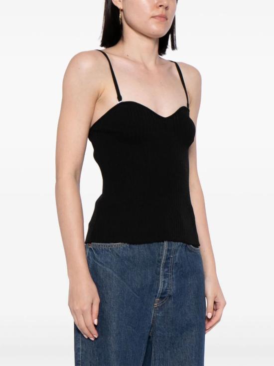  엠포리오 아르마니 민소매 티셔츠 3D2KT1 2M03Z 0999 NERO - EMPORIO ARMANI