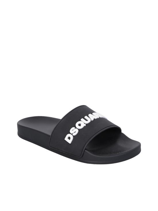  디스퀘어드2 뮬/슬리퍼 FFW0017 17205013 2124 Black - DSQUARED2