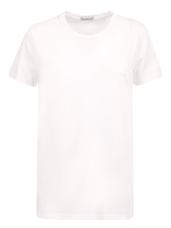 25SS 몽클레어 코튼 저지 티셔츠 8C73200 V8058 033 White