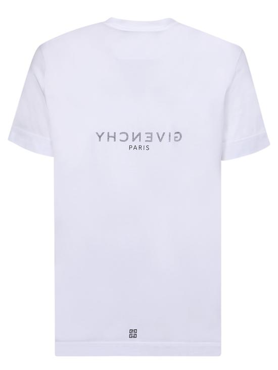 25SS 지방시 반팔 티셔츠 BM7165 3Y6B 100 White - GIVENCHY