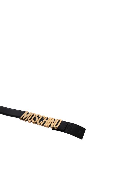  모스키노 레귤러 벨트 A8007 8001 0555 Black - MOSCHINO