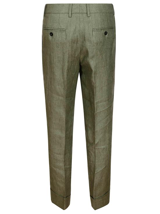  인코텍스 스트레이트 팬츠 172785 D7058 731 GREEN - INCOTEX