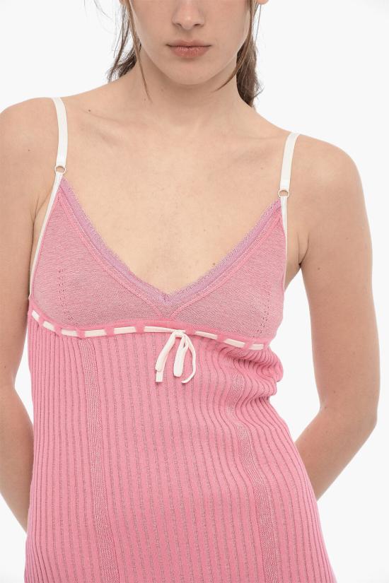  코르미오 숏 원피스 NAOMICO OR Pink - CORMIO