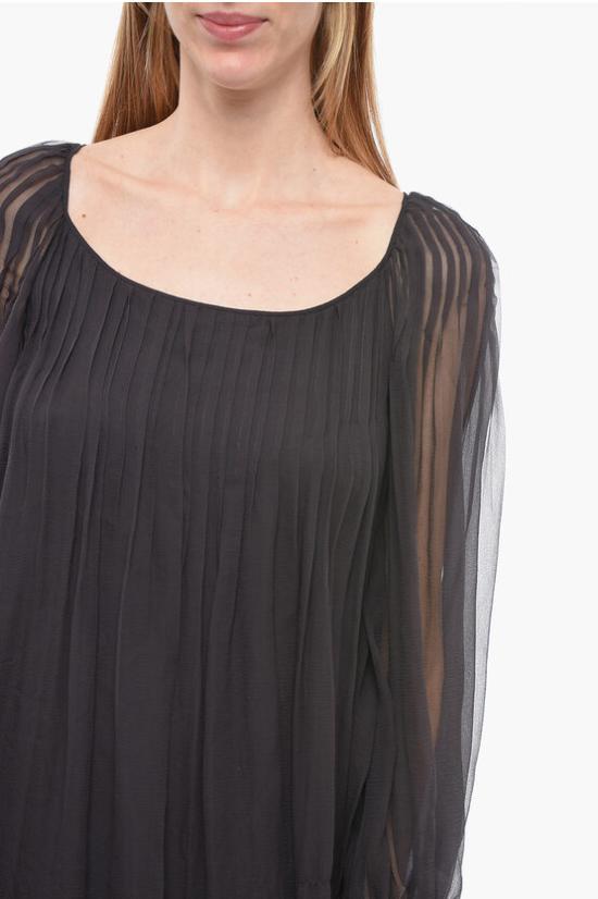  끌로에 롱 원피스 CHC23SRO77101 070 Black - CHLOE