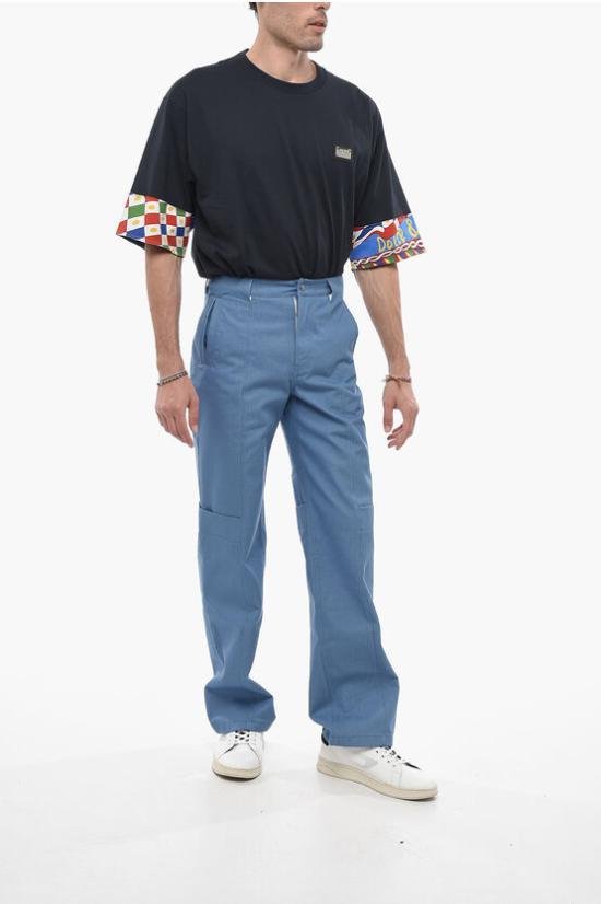  웰던 데님 팬츠 WDPT122211MCO BL Blue - WE11DONE