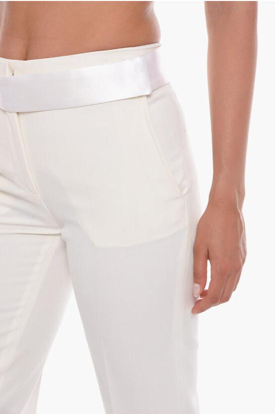  스텔라 맥카트니 스트레이트 팬츠 640024 3AU701 9200 White - STELLA MCCARTNEY