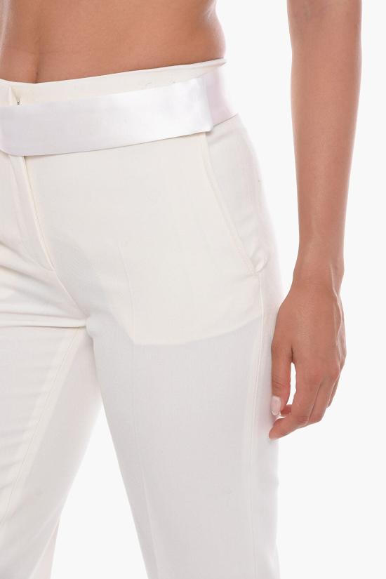  스텔라 맥카트니 스트레이트 팬츠 640024 3AU701 9200 White - STELLA MCCARTNEY