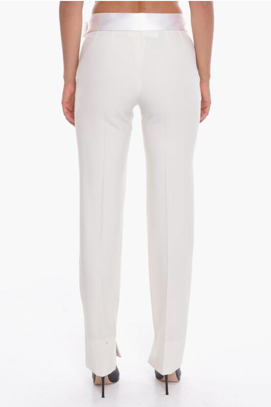  스텔라 맥카트니 스트레이트 팬츠 640024 3AU701 9200 White - STELLA MCCARTNEY