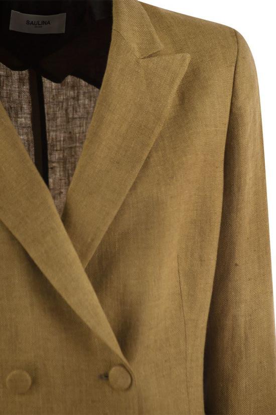  사울리나 자켓 SAB103 5 COGNAC - SAULINA