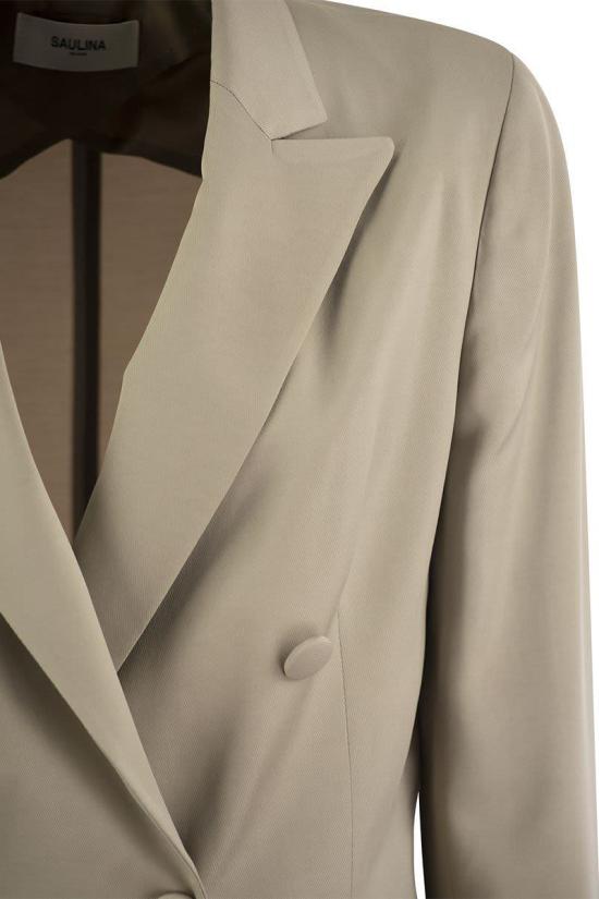  사울리나 수트 자켓 SAB180 2 SAND - SAULINA