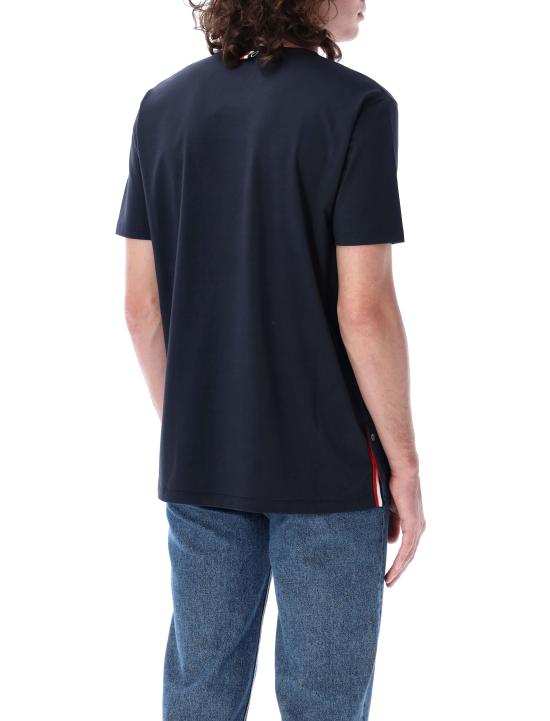 26SS 톰브라운 반팔 티셔츠 MJS010A01454 415 Blu - THOM BROWNE