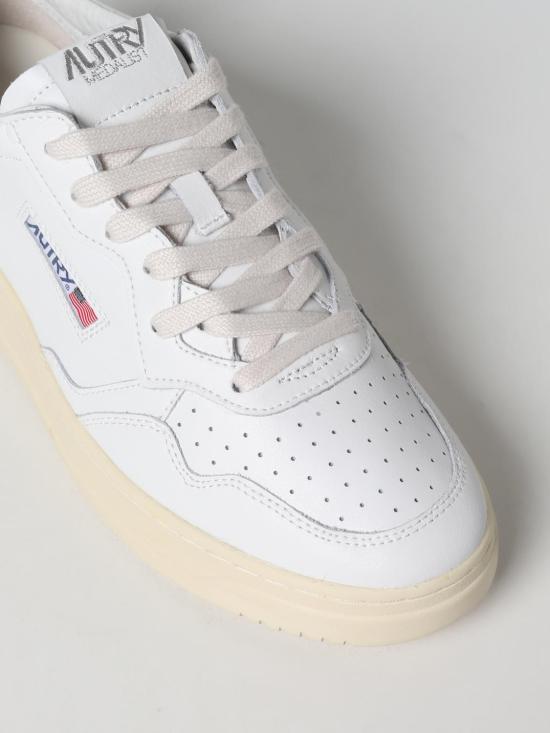 26SS 오트리 메달리스트 로우 스니커즈 AULMLL12 White - AUTRY