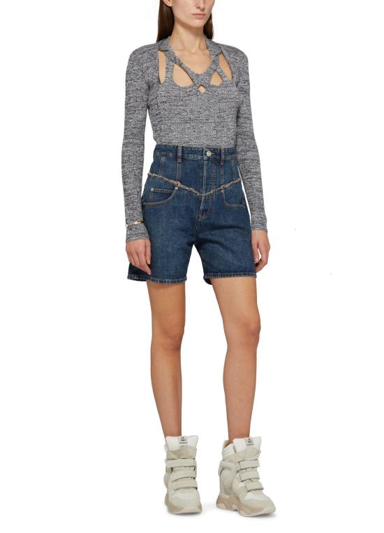 이자벨마랑 숏팬츠 SH0102FAB1H09I 30BU DENIM - ISABEL MARANT