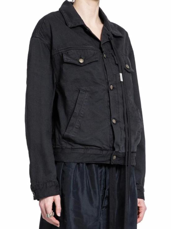 앤 드뮐미스터 자켓 B0010178FA038 099 BLACK - ANN DEMEULEMEESTER