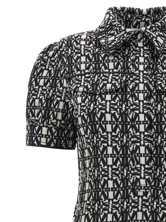  막스마라 숏 원피스 CESY001 White Black - MAX MARA