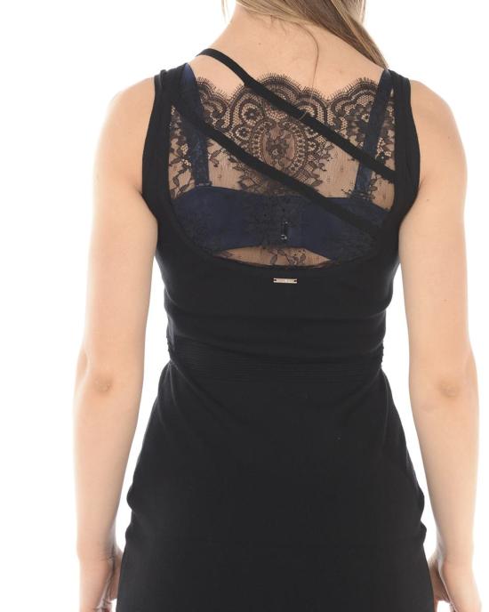  리우조 미디 원피스 M18054MA99ENERO 22222 Black - LIU JO