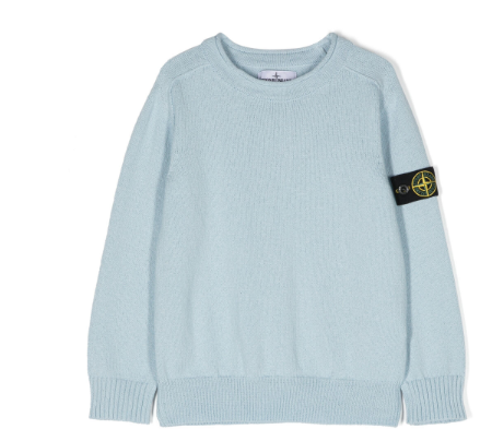  [주니어] 스톤 아일랜드 캐시미어 니트 8016507D3 V0040 - STONE ISLAND