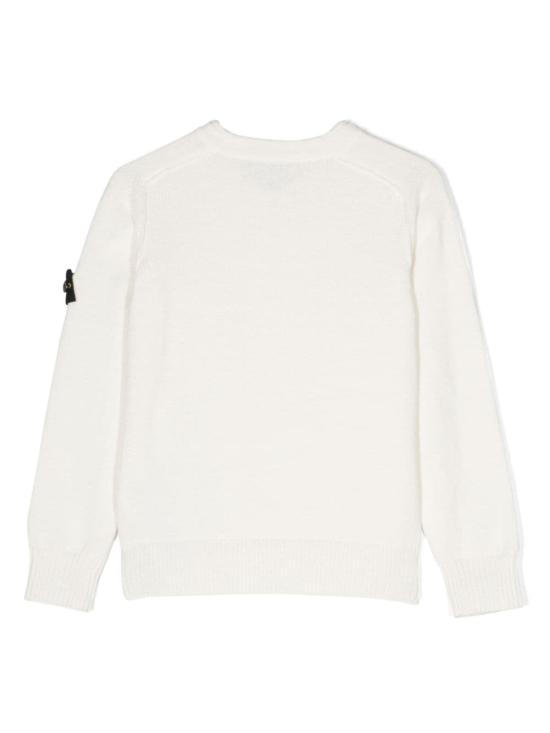 24FW [주니어] 스톤 아일랜드 캐시미어 니트 8016507D3 V0001 - STONE ISLAND