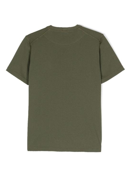  [키즈] 스톤 아일랜드 티셔츠 801620750 V0058 Green - STONE ISLAND