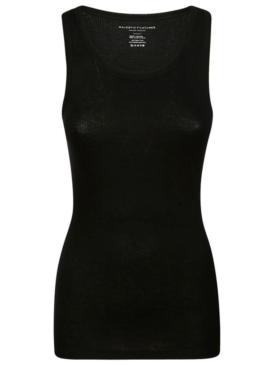  마제스틱필라쳐 민소매 티셔츠 M043 FDE124 002 NOIR