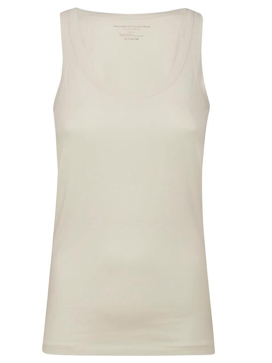  마제스틱필라쳐 민소매 티셔츠 M296 FDE132 104 CREAM