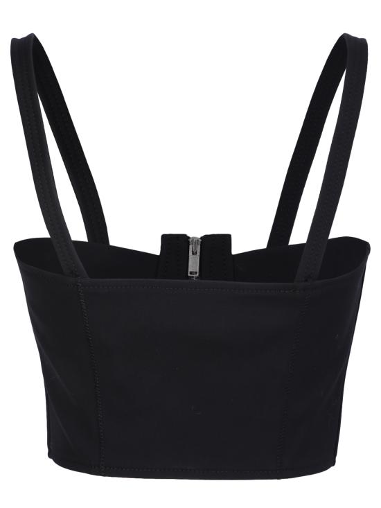  디온리 민소매 티셔츠 A3558P22 BLACK Black - DION LEE