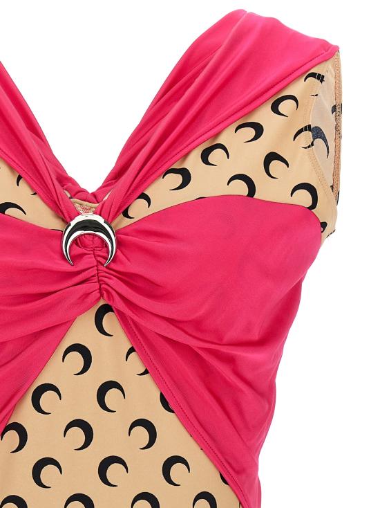  마린세르 바디수트 티셔츠 WTO393PK60 Fuchsia - MARINE SERRE