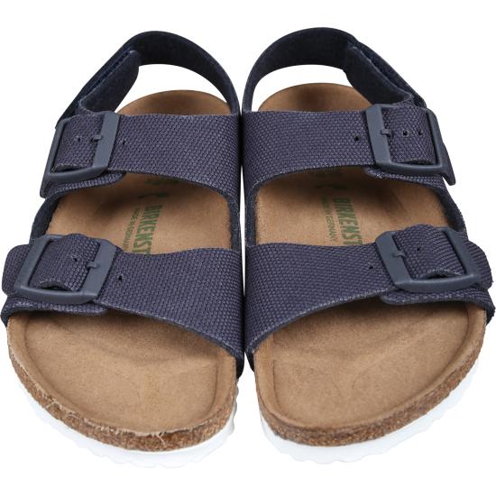 25FW [키즈] 버켄스탁 샌들 1026960 MIDNIGHT VEG BLUE - BIRKENSTOCK